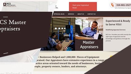 Experienced and Certified Equipment Appraisers