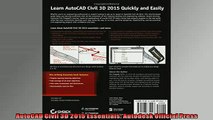 FREE PDF  AutoCAD Civil 3D 2015 Essentials Autodesk Official Press  FREE BOOOK ONLINE