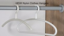 Optimize Closet Storage | HEWI Nylon Clothes Hangers
