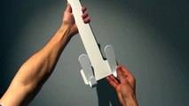 How to install a coat hanger on a picture rail