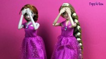 Elsa Gets Married! Frozen Wedding Dress, ft Disney Princess Anna and Kristoff and Rapunzel.