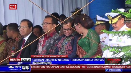 Jokowi Buka Latihan Gabungan Internasional
