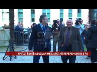 HAFIZI PËR REFERENDUMIN E PS, JA PSE DUHET HAPEN KUTITË