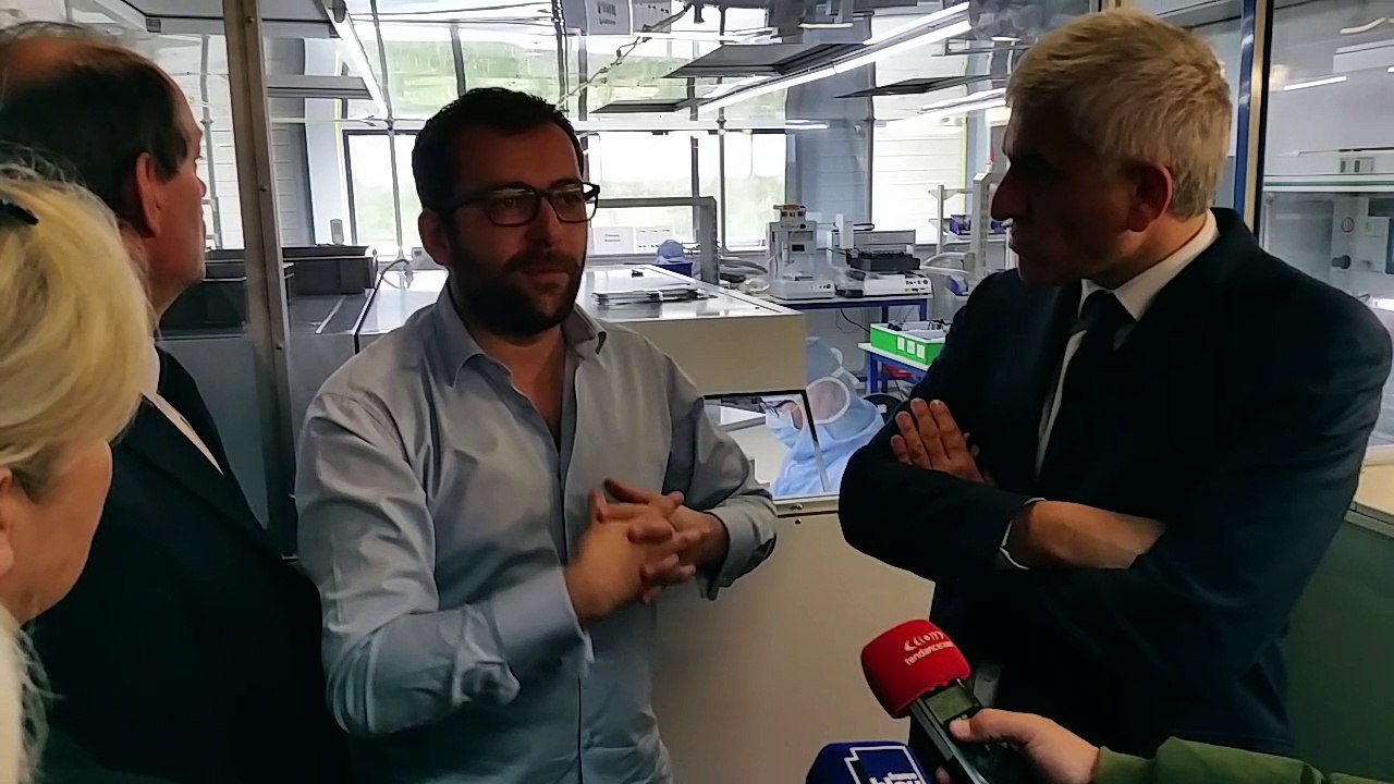 Visite d'Hervé Morin à Remade in France