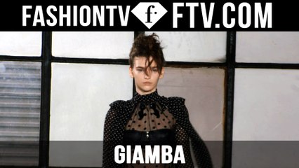 Giamba First Look at Milan Fashion Week F/W 16 -17 | FTV.com