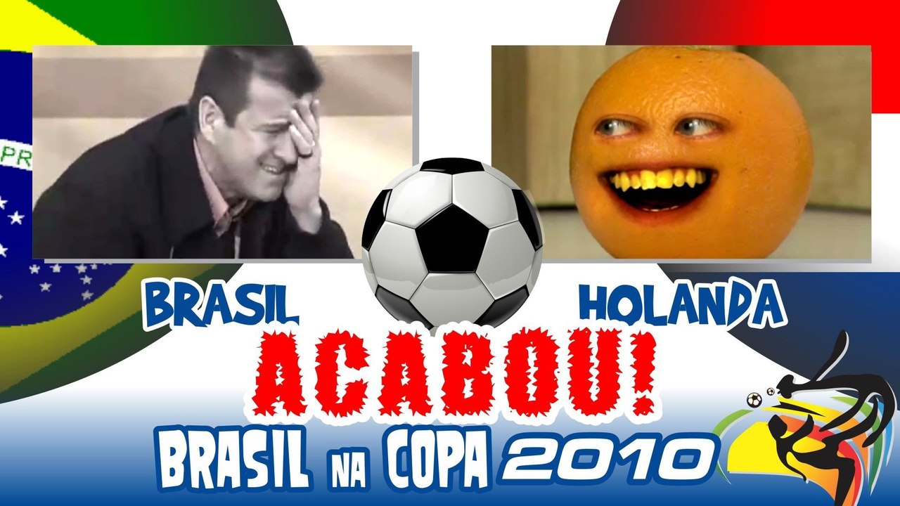 Brasil x Holanda - Piores Momentos da Copa de 2010