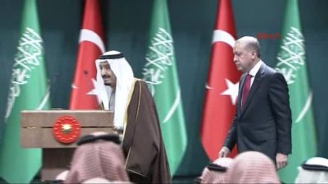 Suudi Arabistan Kralı Selman Bin Abdulaziz?e Devlet Nişanı Tevcih Töreni