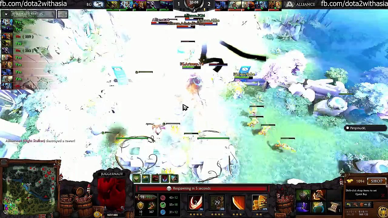 Dota 2 - Alliance vs EG - Grand Final StarLadder i-League 13 Highlight Dota2 Game 2 (dotawithasia)