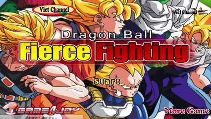 Best Games for Kids Dragon Ball Z Fierce Fighting