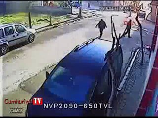 Eskişehir'deki doğalgaz borusunun patlama anı kamerada
