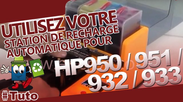 Nouvelle Station De Recharge Automatique Encros Pour HP950 et HP951 + HP932-HP933
