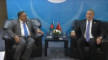 Dışişleri Bakanı Çavuşoğlu, Bangladeş Dışişleri Bakanı Ali ile Görüştü