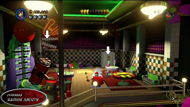 LEGO: Batman 3 Beyond Gotham - Red Brick- Saving Adam West Location Guide- Same Bat Time Same