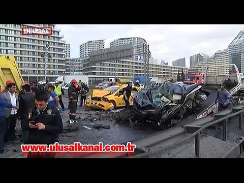 TEM Otoyolu'nda zincirleme kaza