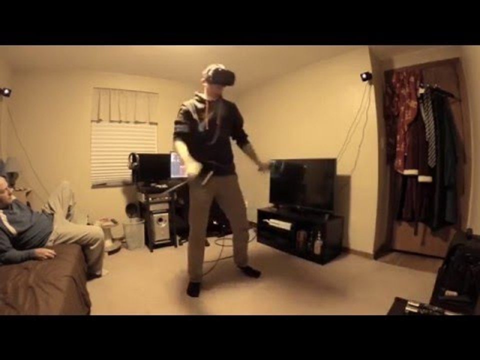 Virtual Reality Game Gets Intense