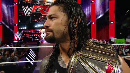 Bray Wyatt helps Roman Reigns repel The League of Nations- Raw, April 11, 2016