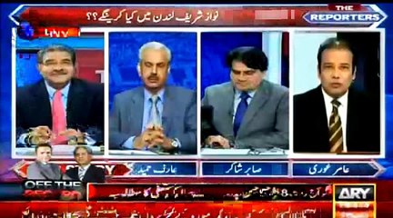 Nawaz Sharif is going London to diffuse pressure: Amir Ghauri