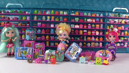 Shopkins 2 Pack Palooza Opening | Food Fair Season 1 2 3 4 Surprise Egg | PSToyReviews