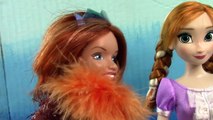 Disney Frozen Queen Elsa Princess Anna Kristoff Prince Hans Part 17 Barbie Dolls Series