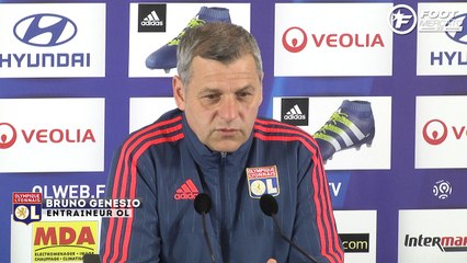 OL, Genesio : "L'équipe a bien tourné sans Grenier..."