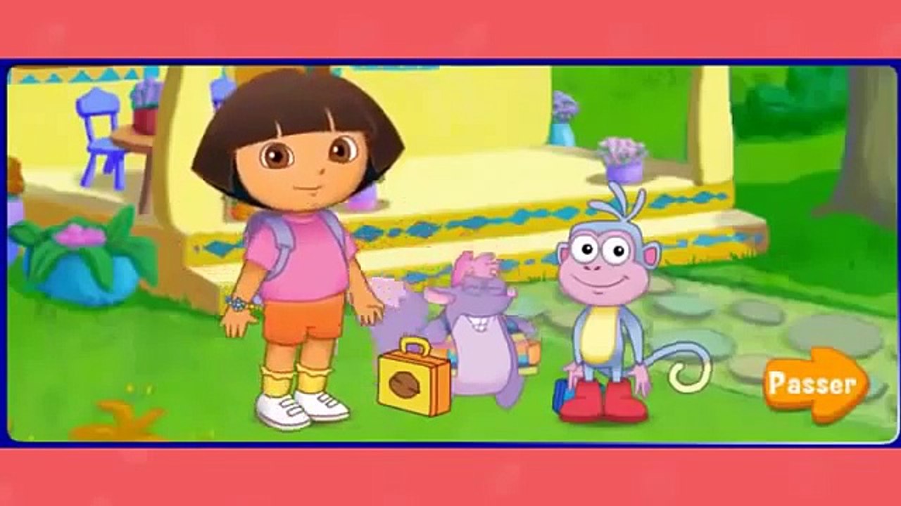 Dora LExploratrice En Français Le premier jour décole de Babouche et Dora