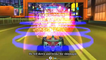 Cars Songs For Kids ♪ Michael Finnegan ♪ BATTLE RACE Jeff Gorvette