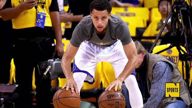 Watch Steph Curry Drain Halfcourt Shots Like Theyre Free Throws