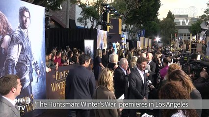 'The Huntsman: Winter's War' premieres in Los Angeles