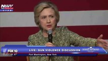 Hillary Clinton Attacks Bernie Sanders over gun immunity