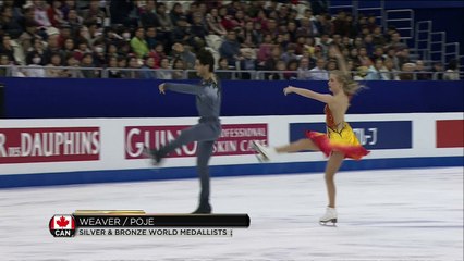Kaitlyn WEAVER / Andrew POJE pre -interview #2  - SD - ISU World Championships 2016