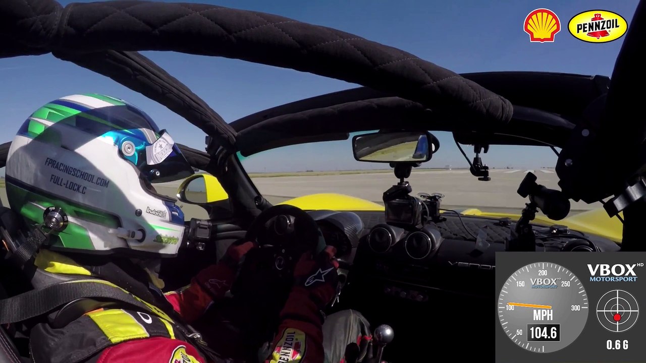 Hennessey Venom GT Spyder  : Record du cabriolet le plus rapide au monde