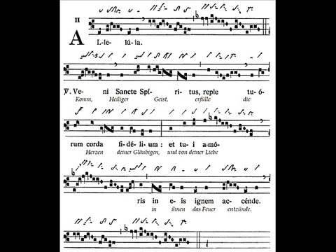 Alleluia Veni Sancte Spiritus, Dominica Pentecostes (Dimanche de Pentecôte)