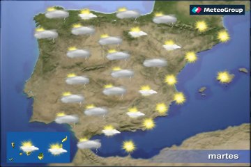 Previsión del tiempo para este martes 12 de abril