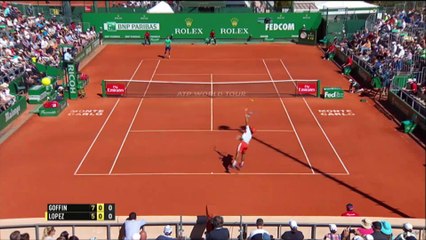 Monte Carlo Rolex Masters - Goffin a peiné avant de dérouler