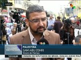 Palestinos realizan evento en honor de compatriotas presos en Israel