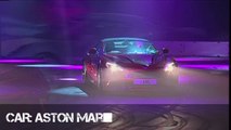 Aston Martin Vanquish Under the Hood Supercar Garage Top Gear Live 2014