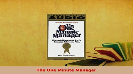 Read  The One Minute Manager Ebook Free