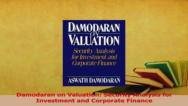 Download Damodaran on Valuation Security Analysis for Investment and Corporate Finance PDF Online