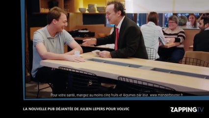 Julien Lepers : Sa pub complètement folle pour Volvic (Vidéo)