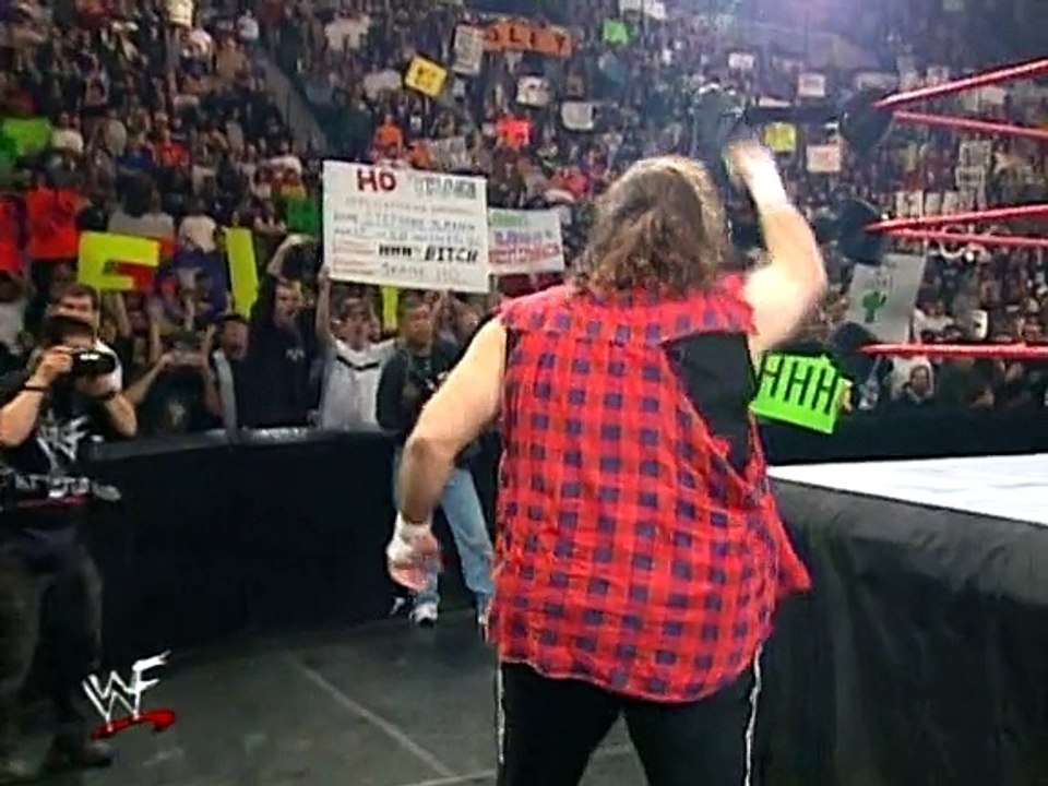 Triple H vs Cactus Jack (WWF No Way Out 2000) - Hell in a Cell Match