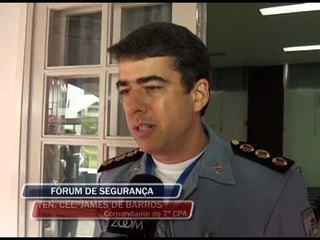 13-08-2013 - FÓRUM DE SEGURANÇA - ZOOM TV JORNAL