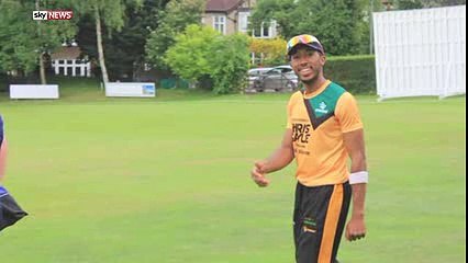 British Cricketer Adrian St John ' in Trinidad'