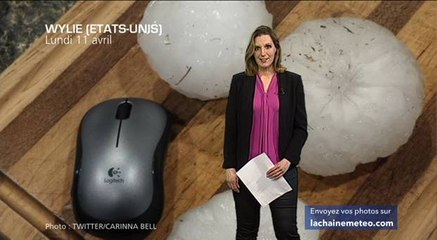 Gigantesques grêlons au Texas