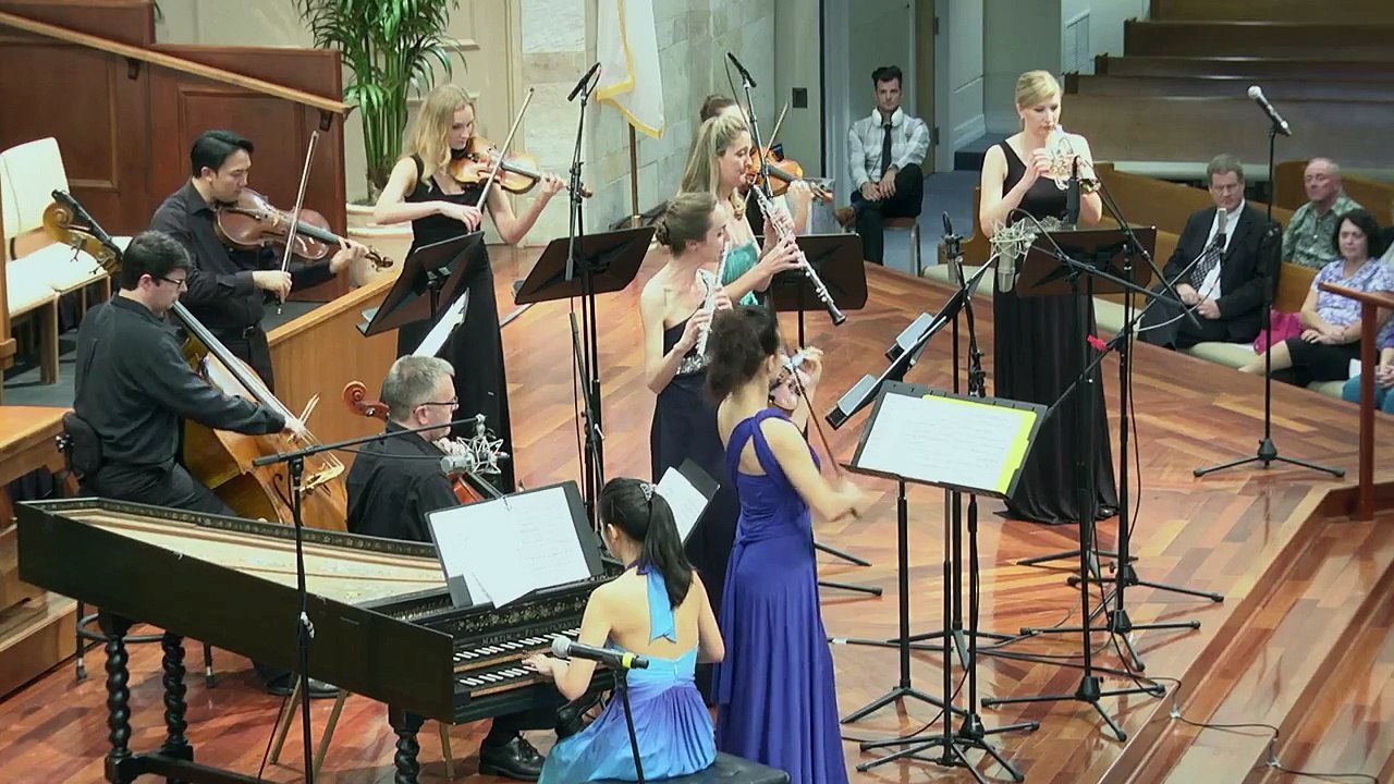 Mary Elizabeth Bowden, Brandenburg Concerto No.2 in F major, BWV 1047, Mvt. III. Allegro assai
