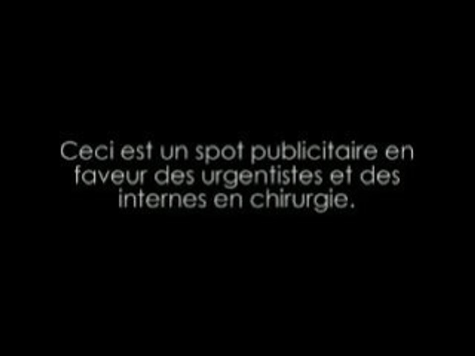 Parodie : Urgences