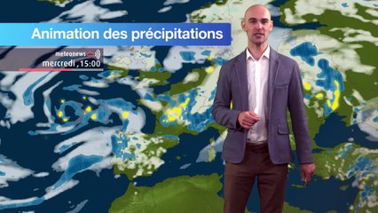 Prévisions météo pour la journée du Mercredi 13 avril
