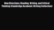 [Read book] New Directions: Reading Writing and Critical Thinking (Cambridge Academic Writing