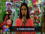 Karina Rivera y Karla Medina conversando sobre el tema El Poder de decir No