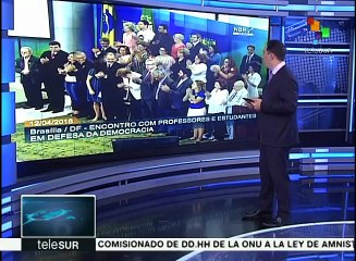 Brasil: Pdta. Rousseff se reúne con estudiantes y profesores