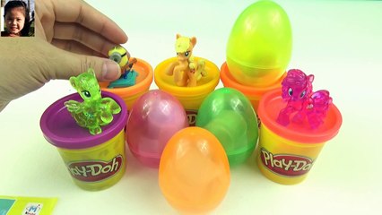 DISNEY FROZEN SURPRISE EGGS Play doh Kinder Elsa MINIONS My little pony mlp Peppa pig espa